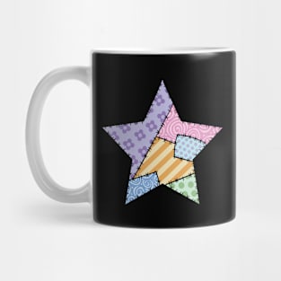 Patchwork star Mug